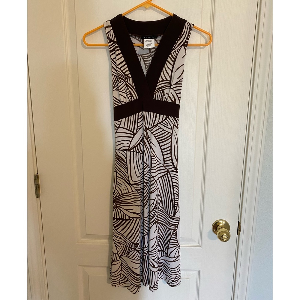 B.Darlin casual dress size 3/4 tan/brown